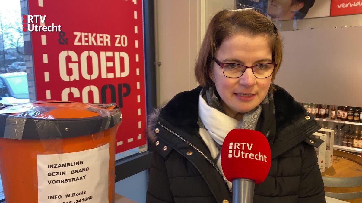 Kockengen doneert massaal aan gezin dat alles kwijt is vanwege een brand