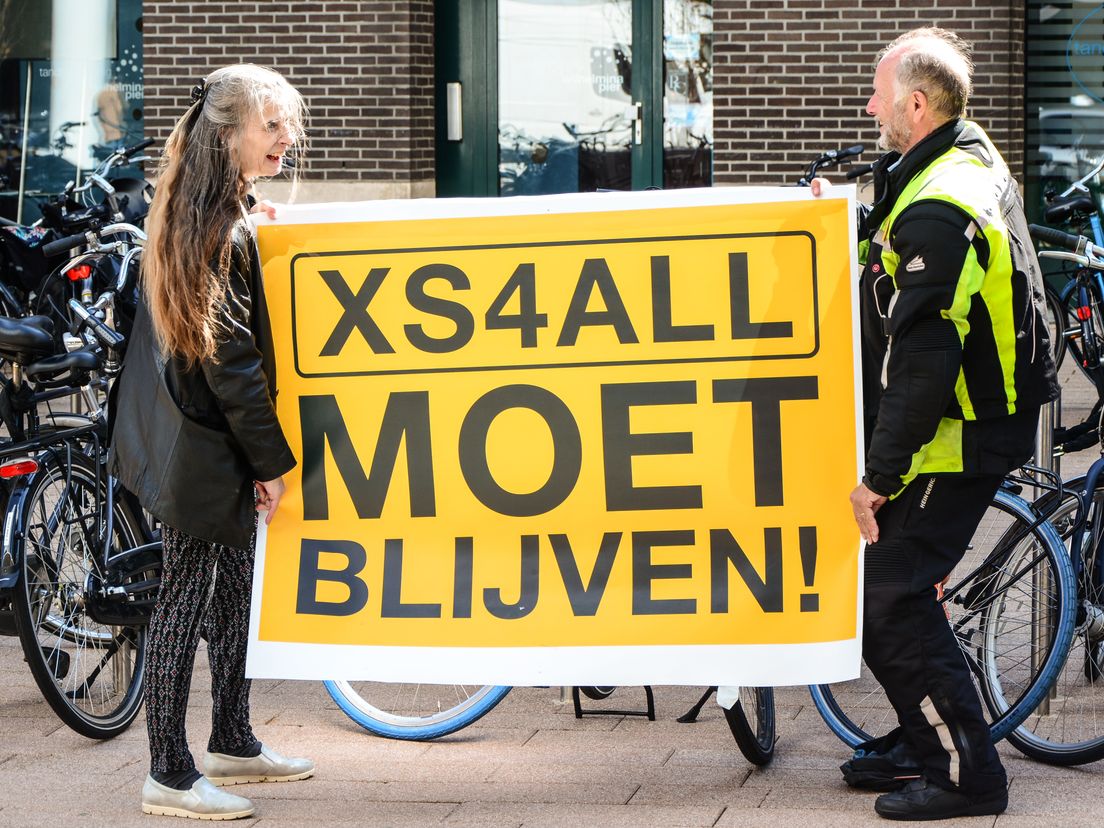 XS4ALL protest KPN