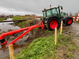 Kadeversterking in de Alblasserwaard