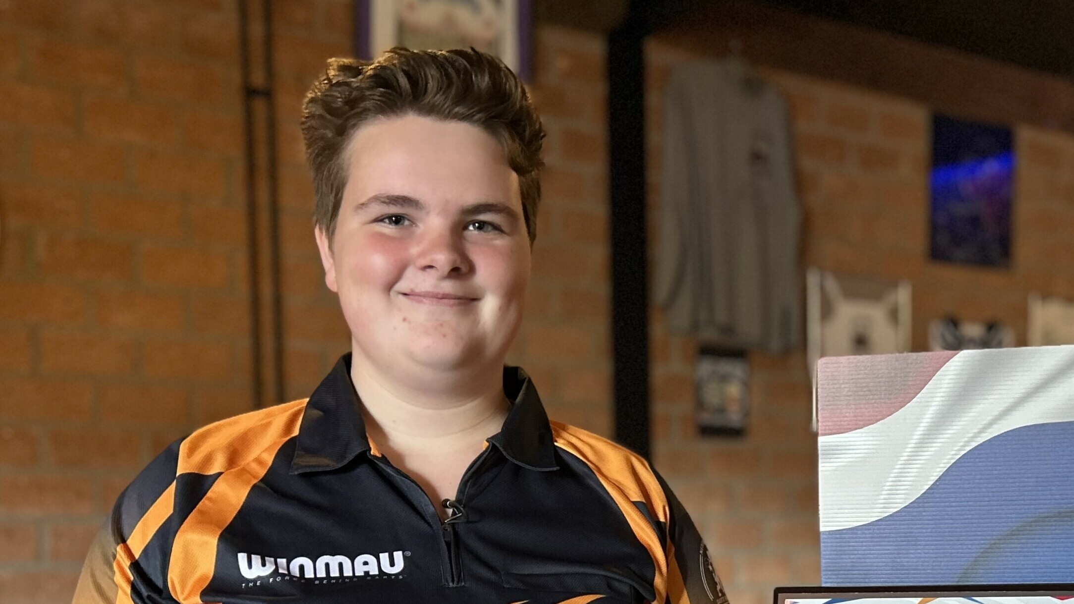 Dartster Fardau de Jong (15) dreamt fan EK-goud yn 'eigen eftertún'