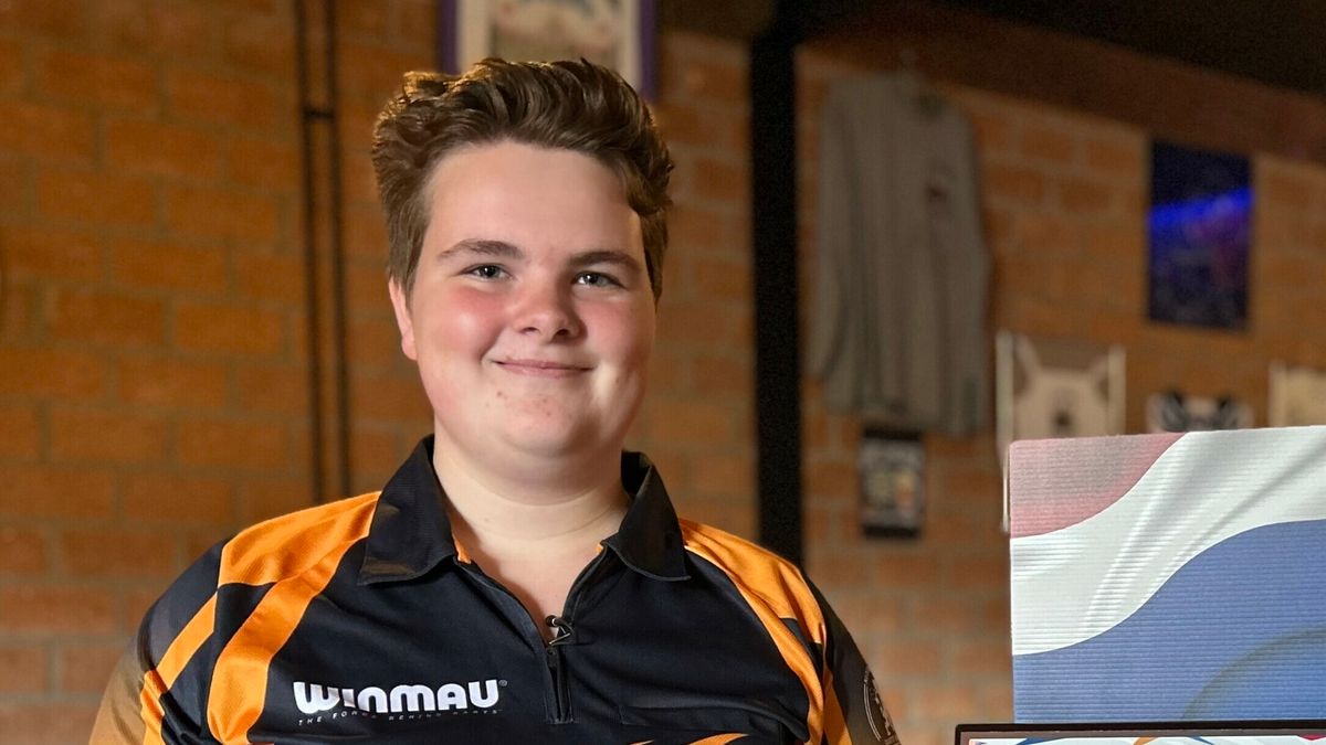 Dartster Fardau de Jong (15) droomt van EK-goud in 'eigen achtertuin'