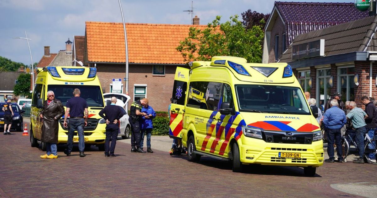 112 Information: moped rider injured in accident in Staphorst