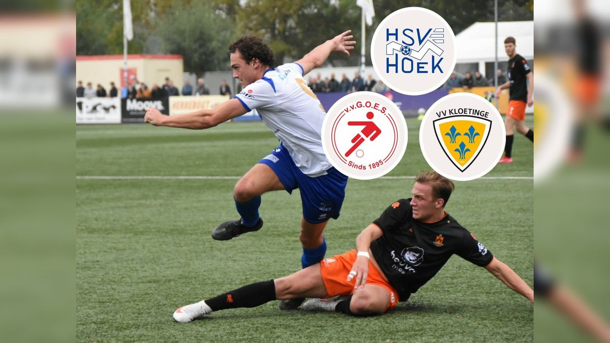 LIVE: Hoek op achterstand tegen IJsselmeervogels, GOES al snel op voorsprong