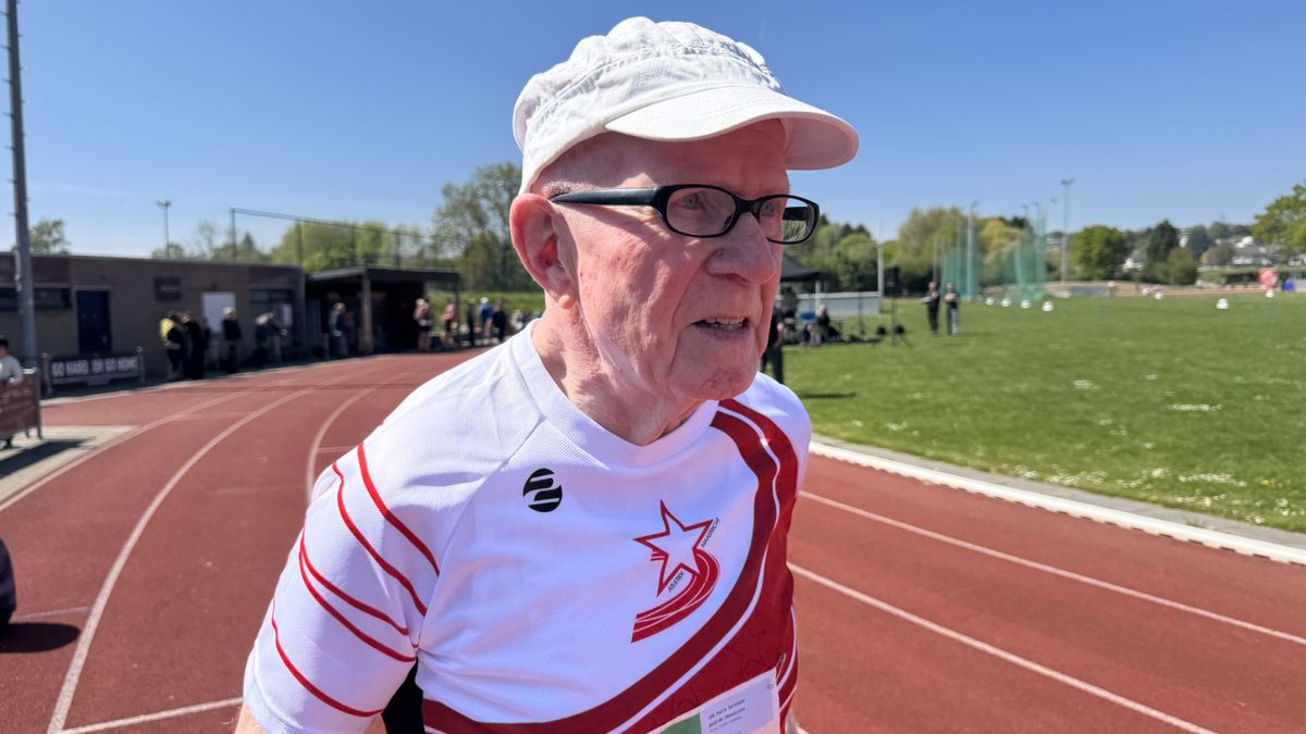 Harry is 91 maar weet van geen ophouden: hij gaat voor het nationaal record op de 1500 meter