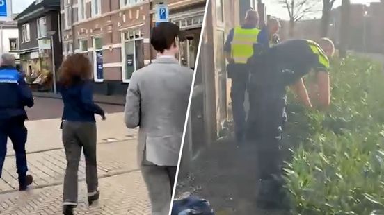 Interview met raadslid mondt uit in achtervolging tassendief