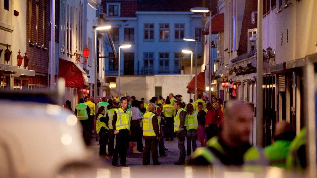 Handhavingsactie in de Doubletstraat