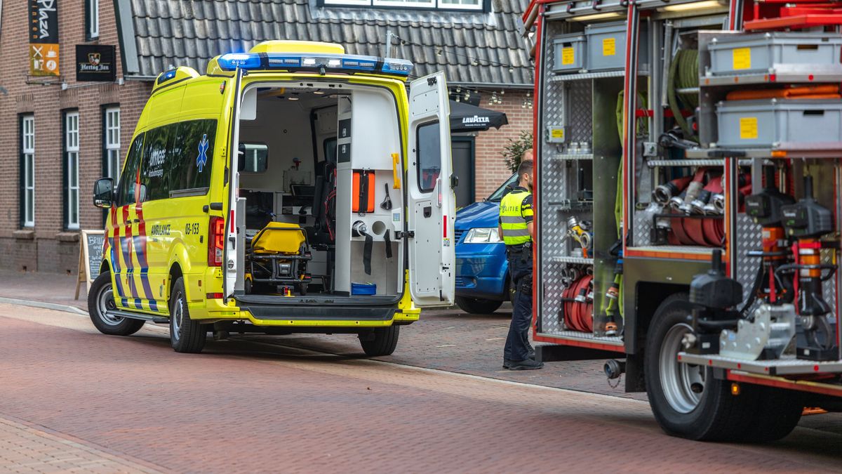 Gewonde bij aanrijding in Vledder