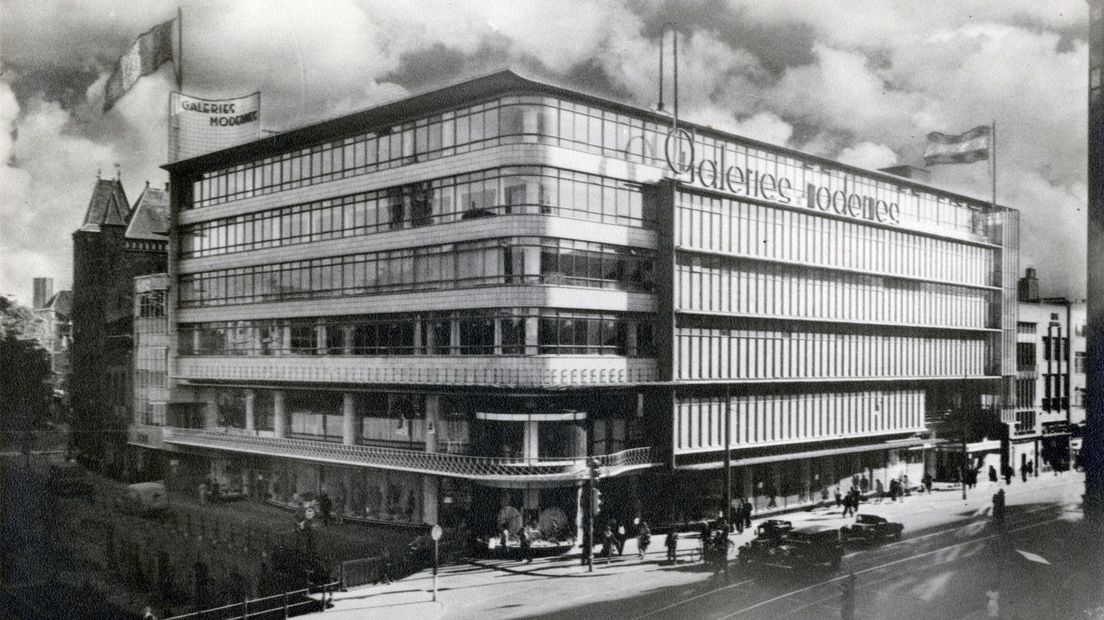 De Galeries Modernes kort na de oorlog.