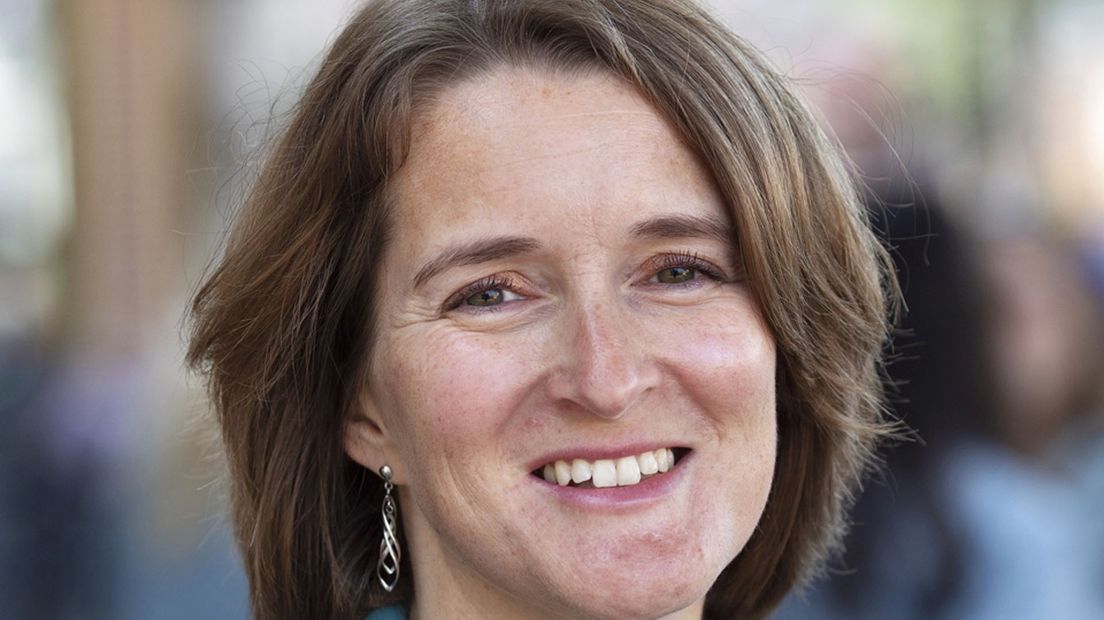 Wethouder Carine Bloemhoff.
