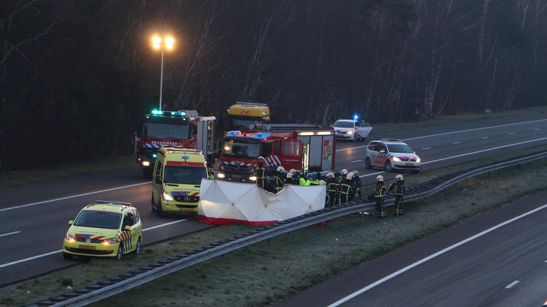 Ernstig ongeluk A35