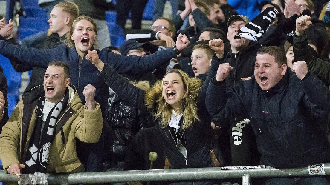 Blijdschap bij de fans van Heracles