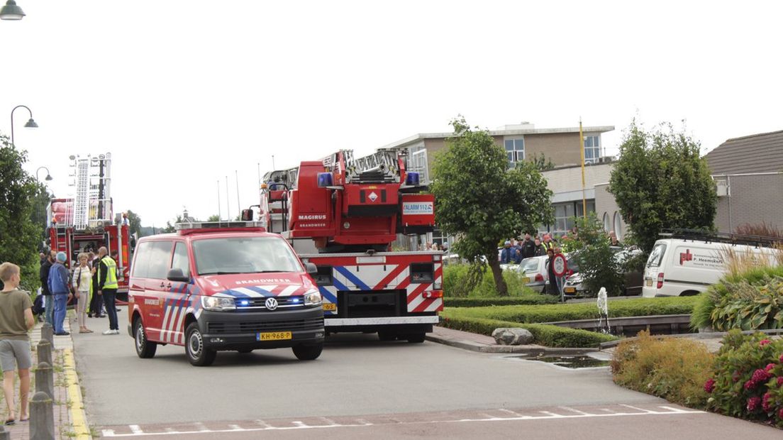 Brand bij Vergeer Kaas in Reeuwijk