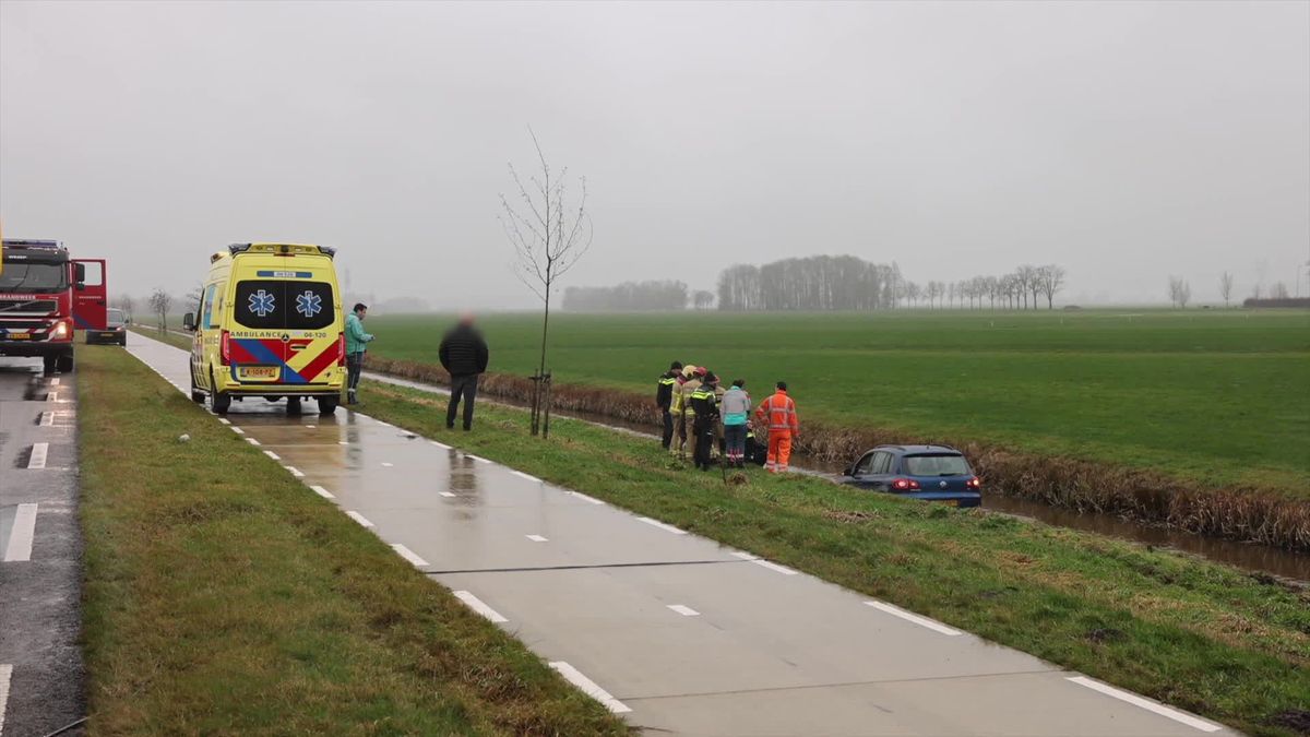 Ongeval op Kamperstraatweg bij Kamperveen