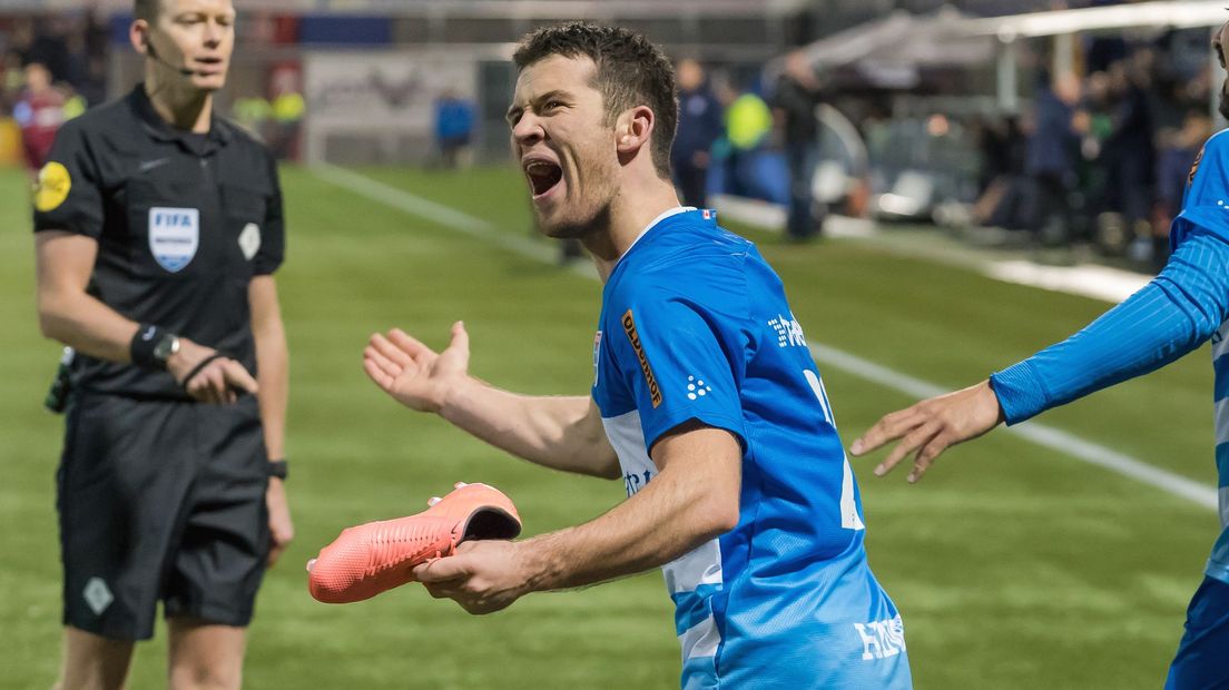 Pelle Clement was vorig seizoen de matchwinner voor PEC tegen Vitesse na een bizarre slotfase