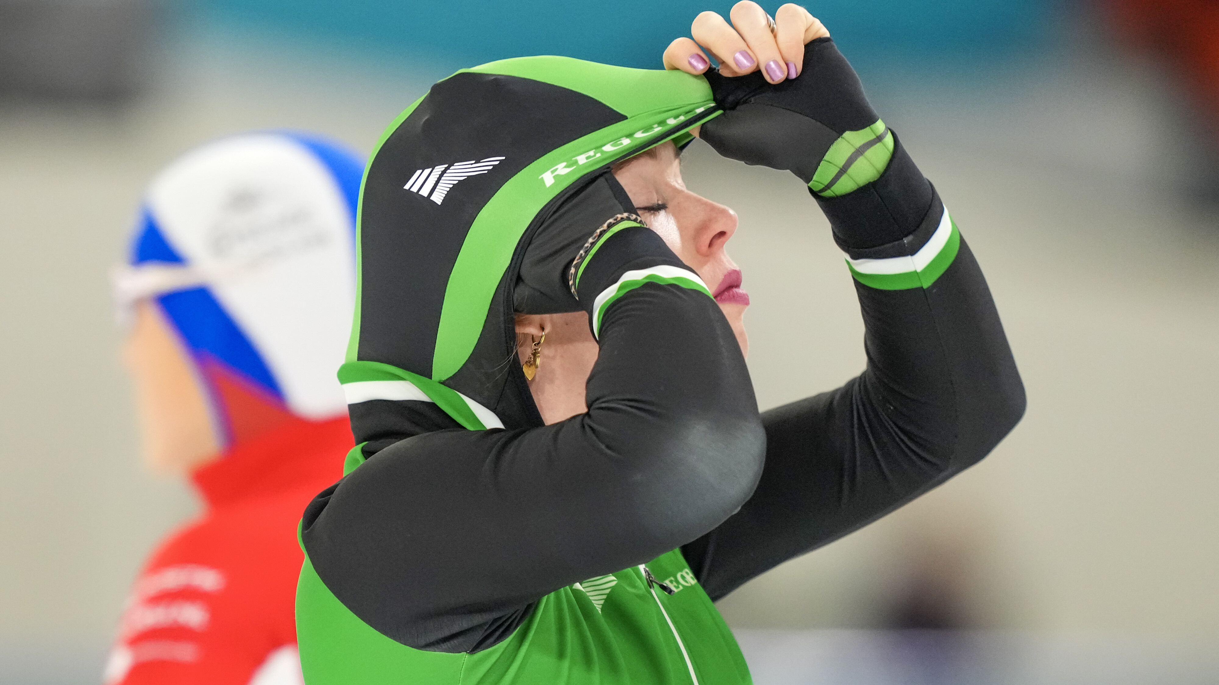 Antoinette Rijpma-de Jong op it NK allround