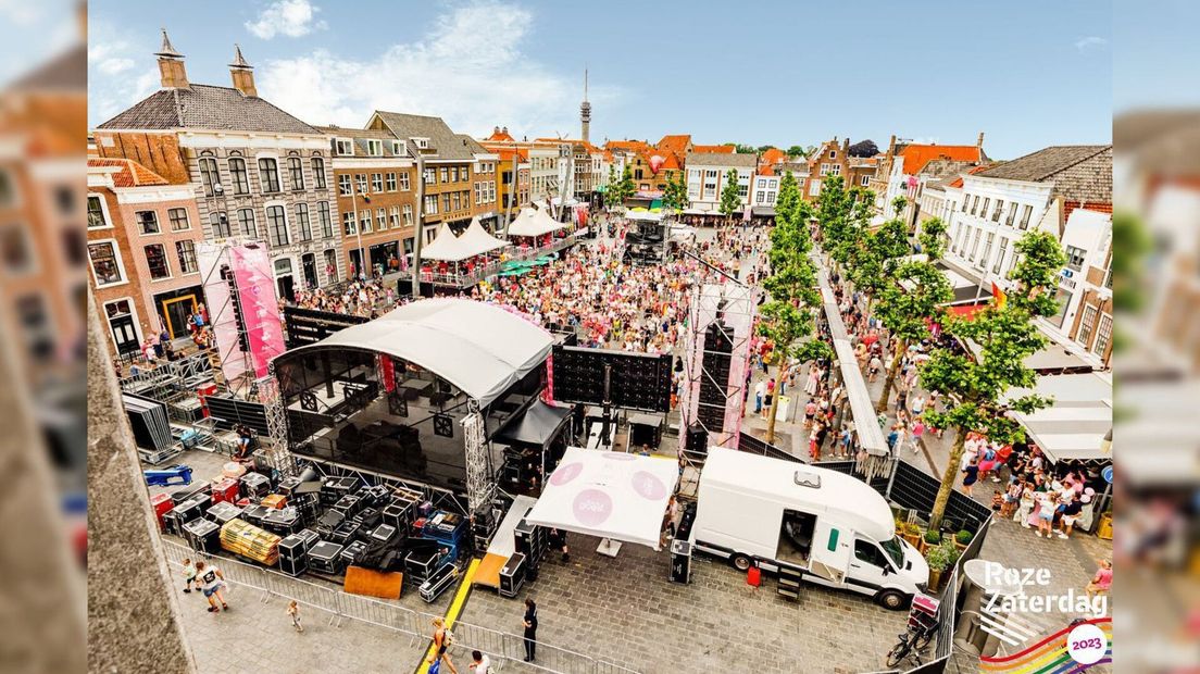 De Grote Markt in Goes