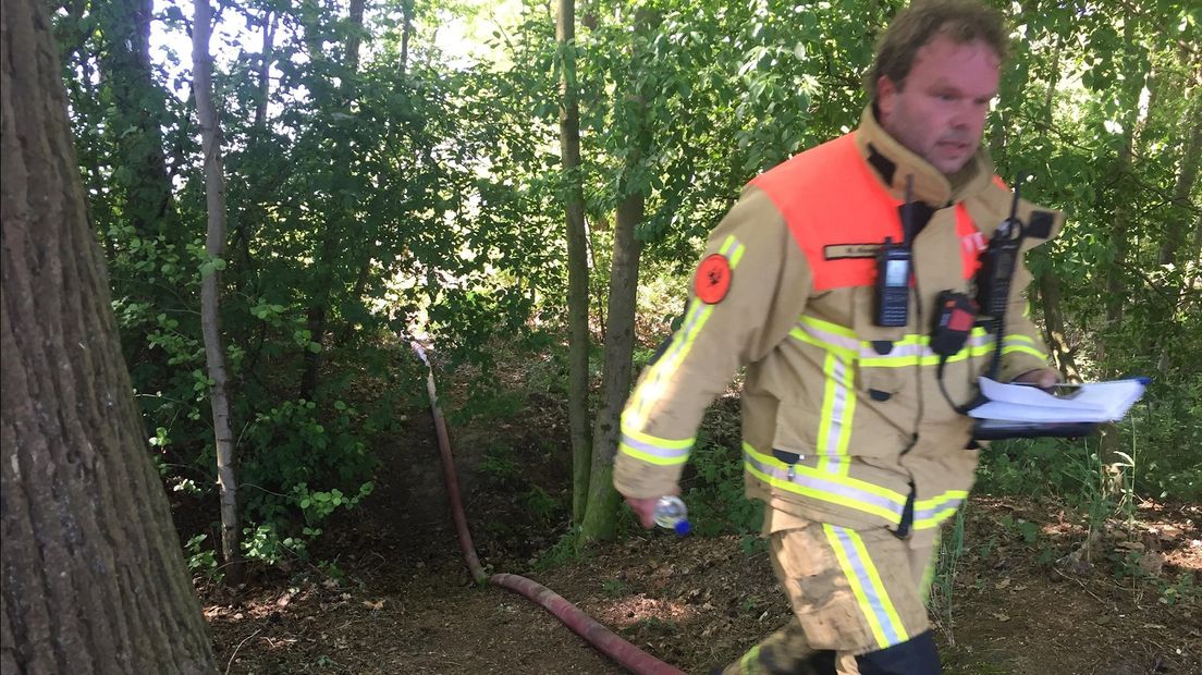 Natuurbrand in Bornerbroek