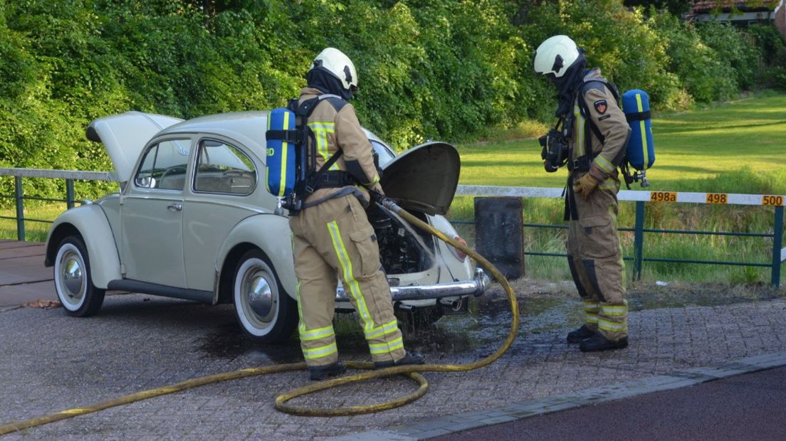 De brandweer redde wat te redden viel