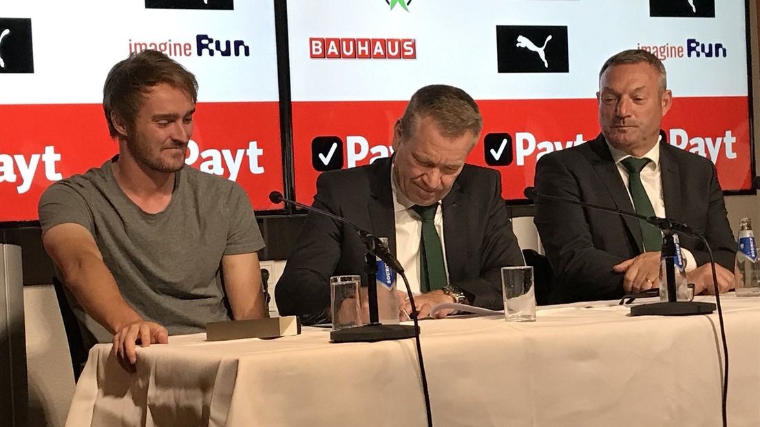Jannik Pohl tekent een driejarig contract bij FC Groningen