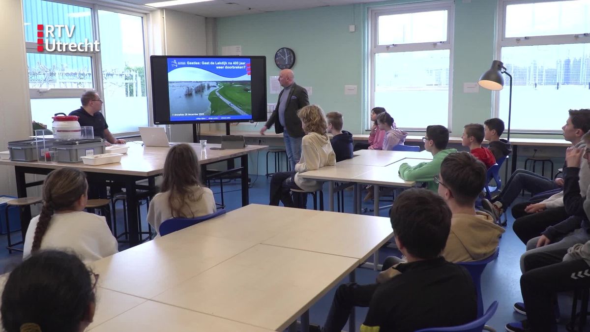 Lekdijk kan weer instorten, leren leerlingen 400 jaar na ramp