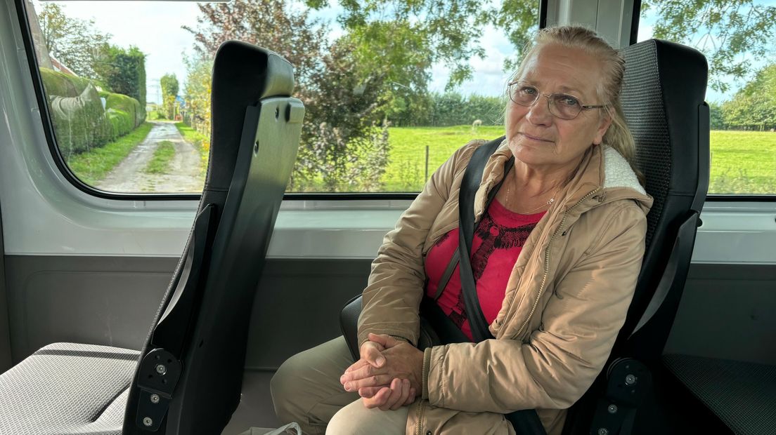 Teresa kan niet zonder de buurtbus