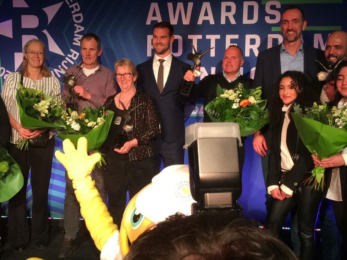 De winnaars van de Sport Awards Rotterdam-Rijnmond
