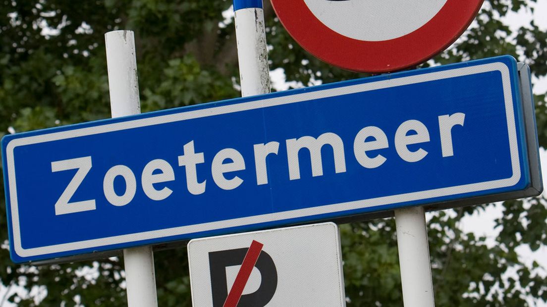 Plaatsnaambord Zoetermeer