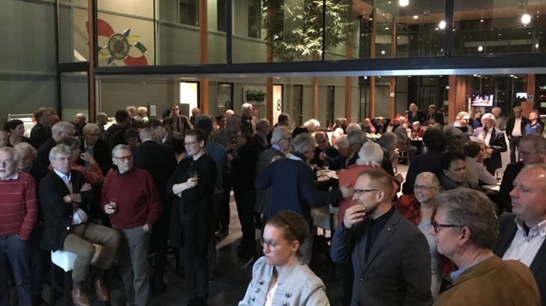 De bijeenkomst van de gemeente Westerveld (Rechten: RTV Drenthe / Andries Ophof)