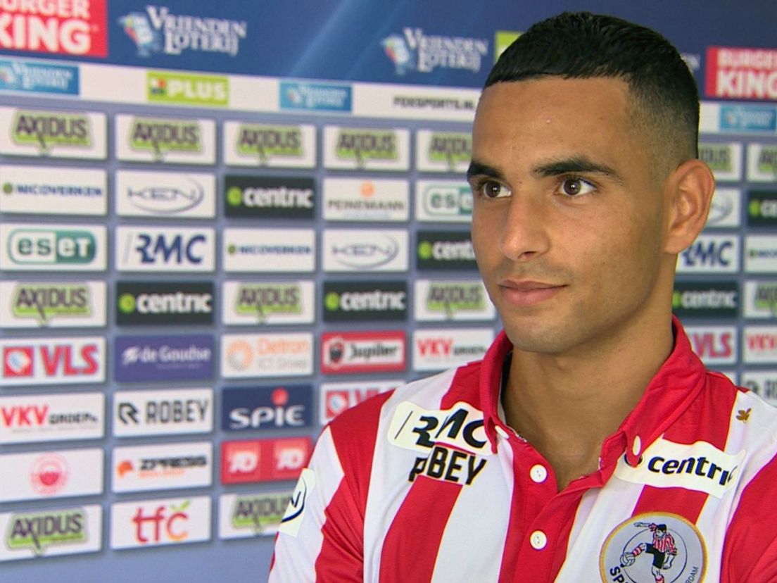 Zakaria El Azzouzi, vorig seizoen bij Sparta