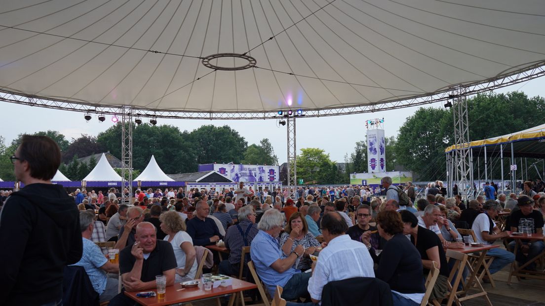 Het bluesfestival in Grolloo (Rechten: RTV Drenthe/Kim Stellingwerf)