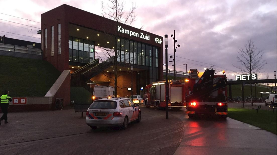 Incident op station Kampen-Zuid
