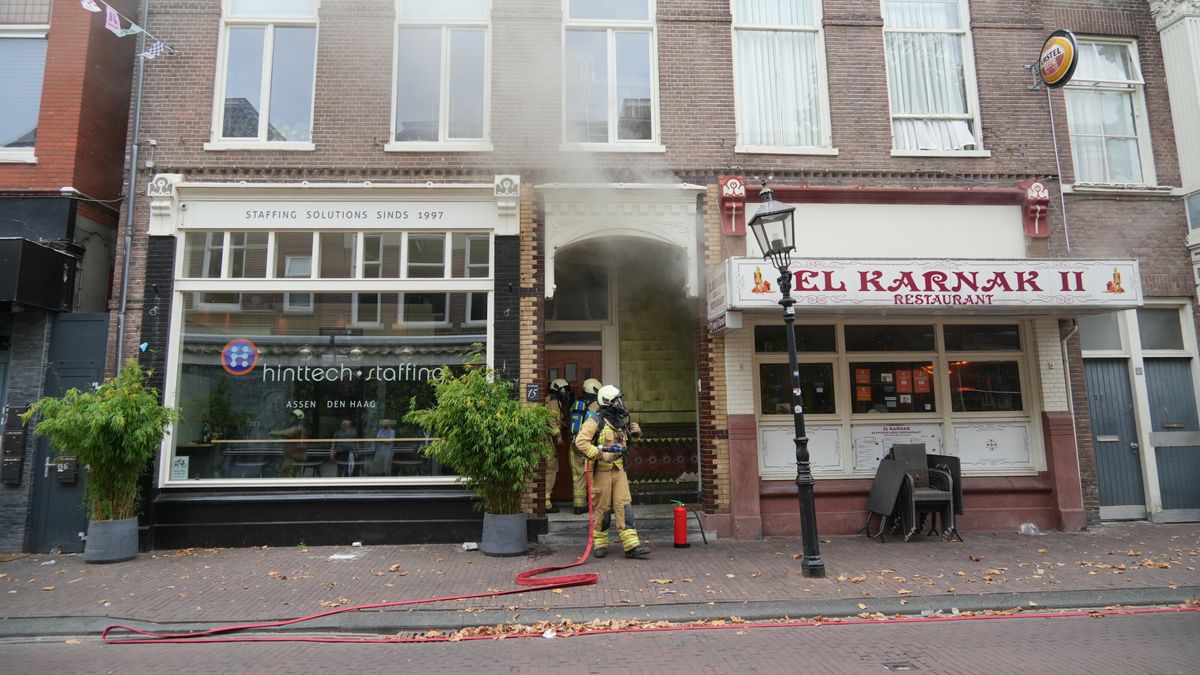 Brand uitgebroken in restaurant El Karnak II in Assen