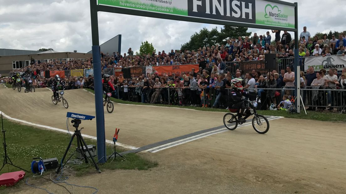 Finaledag NK BMX groot succes (Rechten: René Posthuma/RTV Drenthe)
