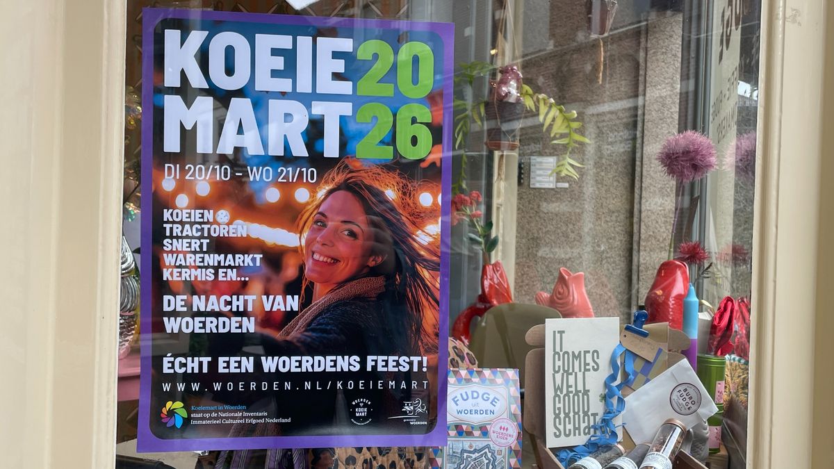 AI-posters Koeiemart vallen niet in de smaak in Woerden