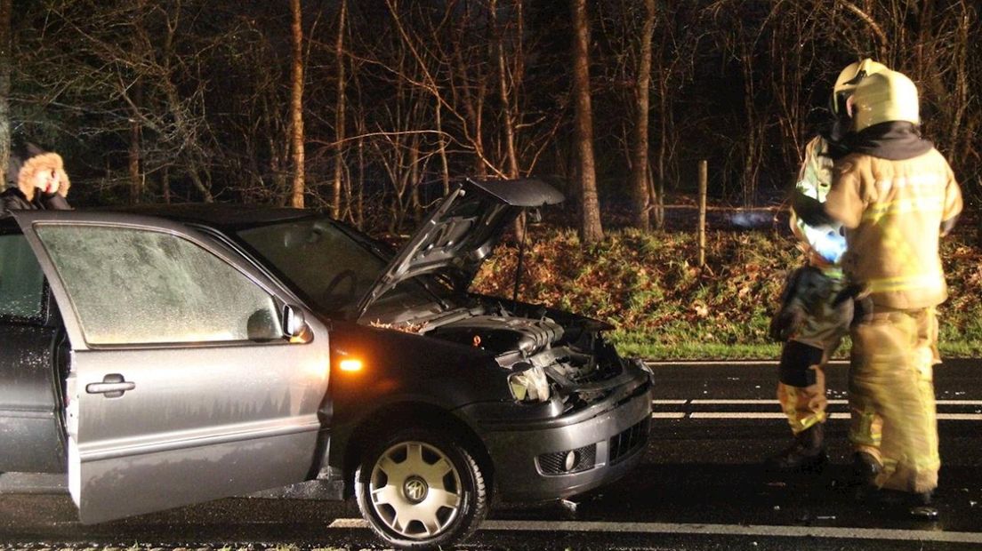 Kop-staartbotsing op N350