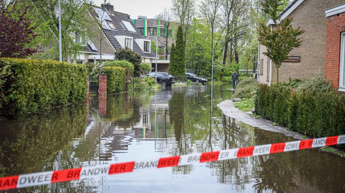 Onder meer de Nieuwe Stationsweg werd afgesloten