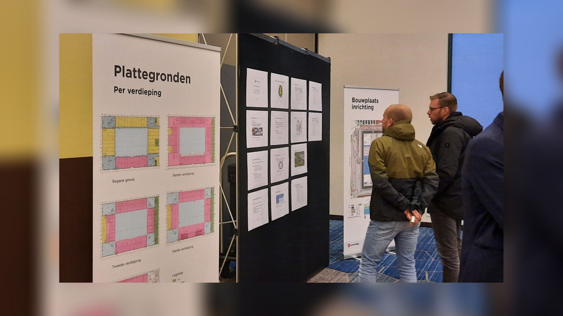 Omwenners besjogge de nije plannen