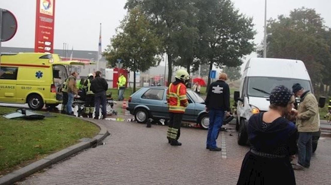 Gewonde bij ongeluk in Staphorst