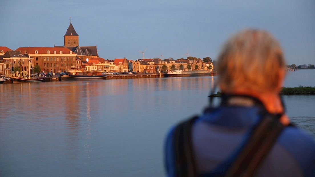 Kampen in de ochtendzon