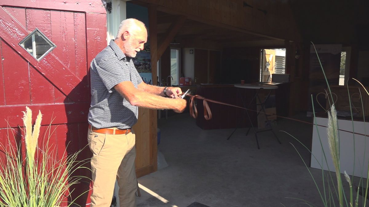 De Alde Feanen heeft een nieuw bezoekerscentrum, maar dat bestaat niet lang