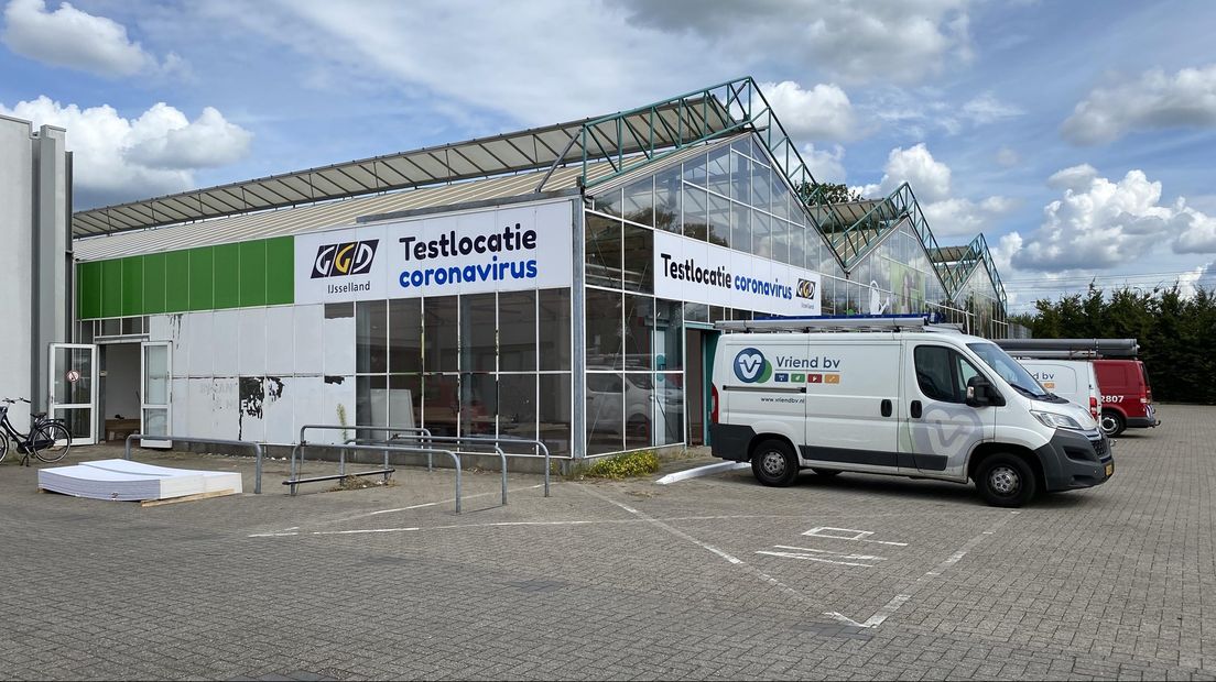Nieuwe onderkomen voor coronatests in Deventer