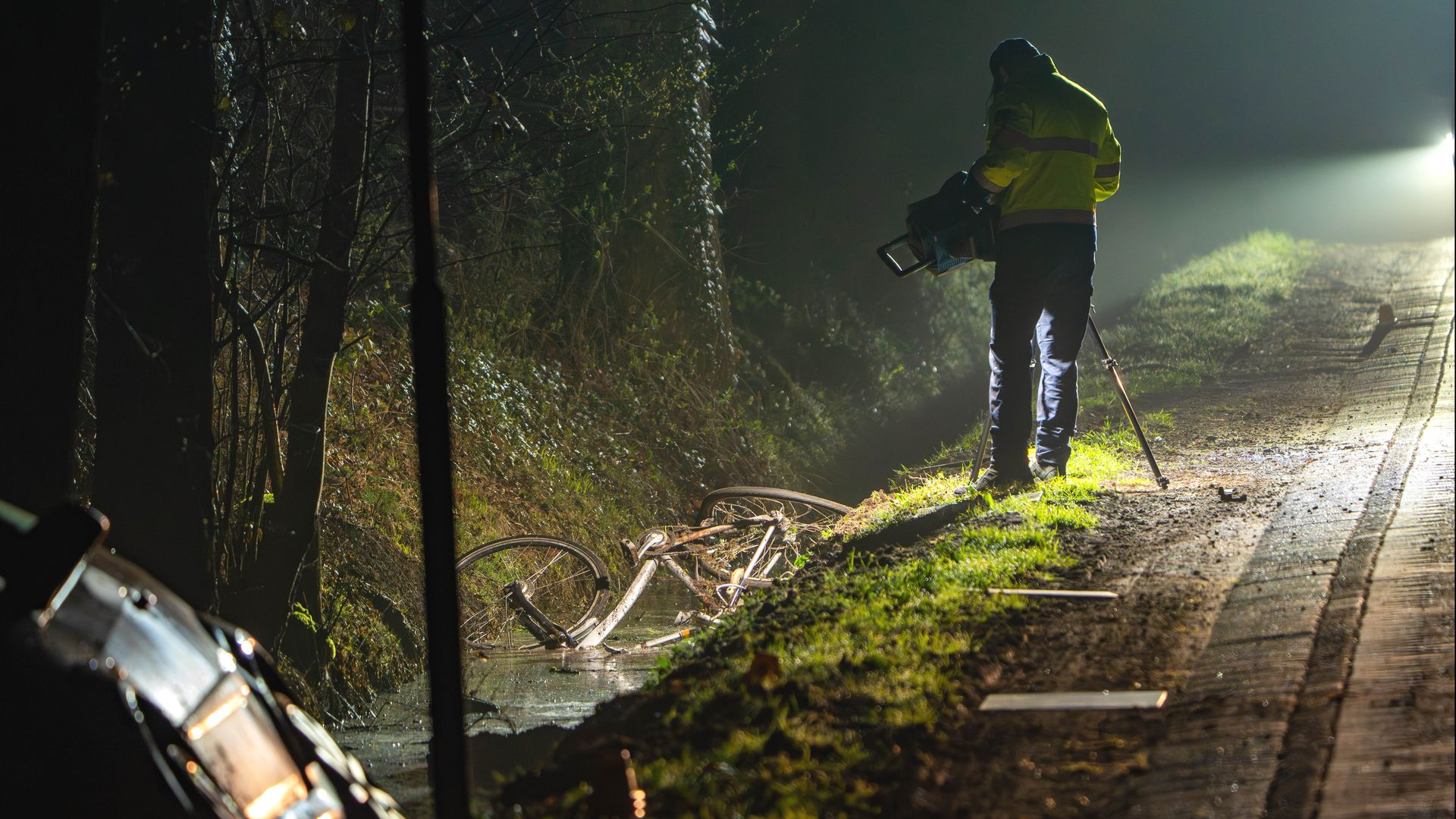 De politie heeft onderzoek verricht.