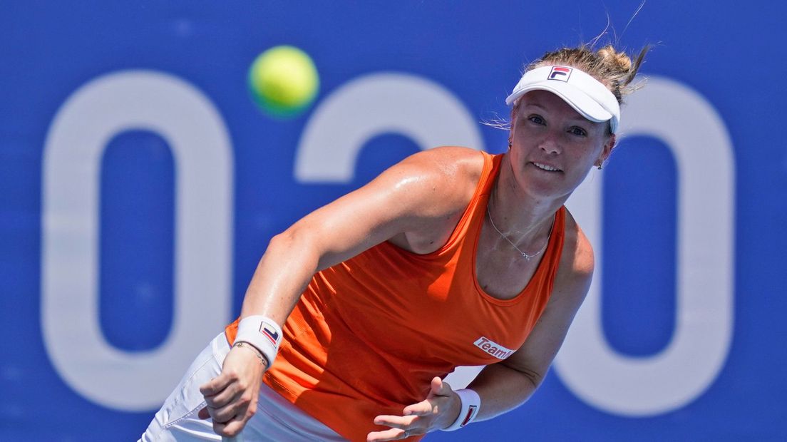 Kiki Bertens op de Olympische Spelen