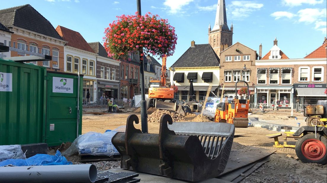 Herinrichting van de Markt in Steenwijk