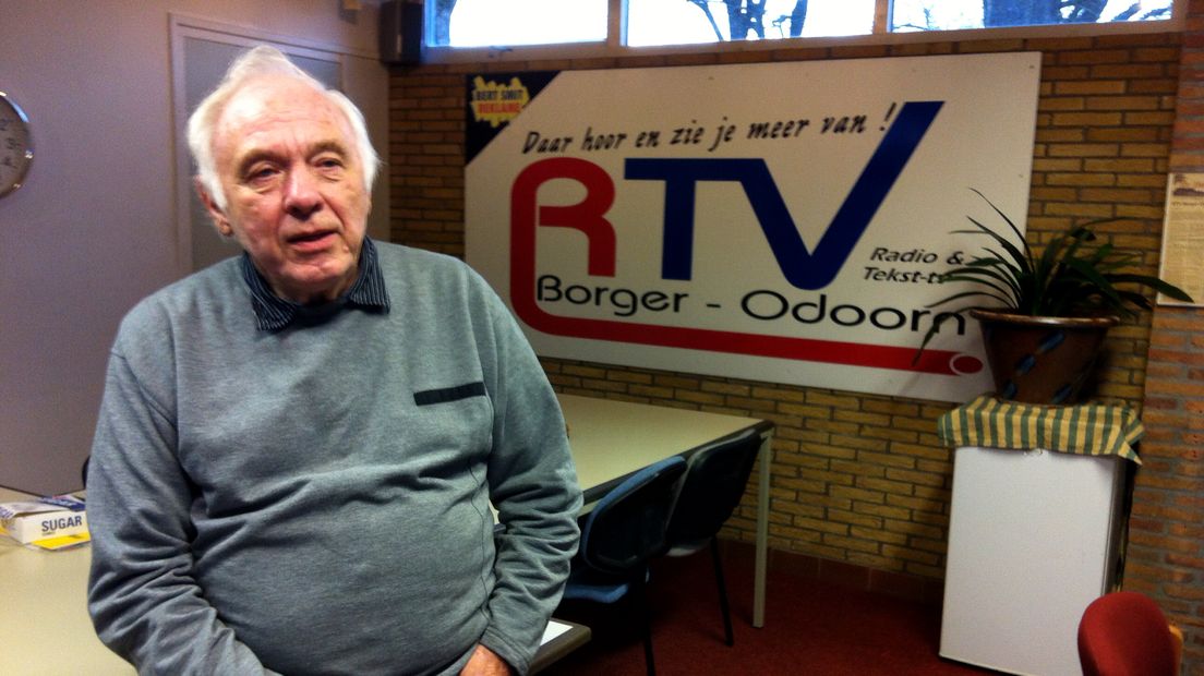 Voorzitter Roel Withaar van RTV Borger-Odoorn