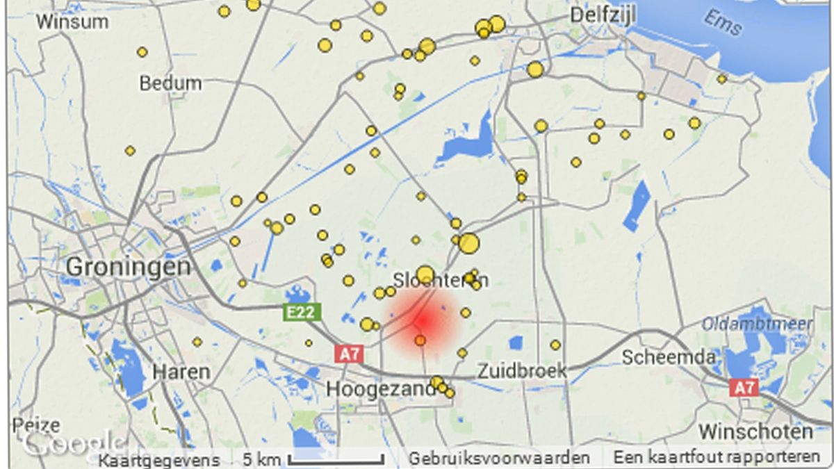 Twee aardbevingen na elkaar bij Froombosch (Update)