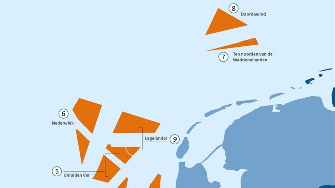 De fabriek komt naast gebied 7, waar ook de bouw van een nieuw windpark gepland staat