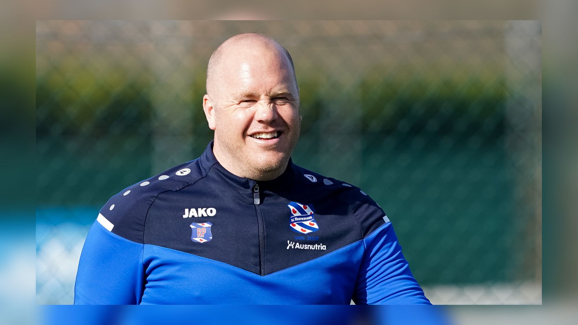 Ronnie Pander op in training yn 2021