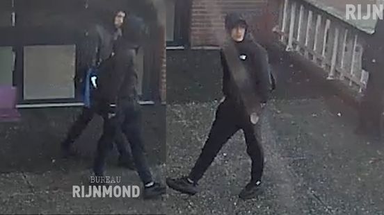 Herkenbare beelden gedeeld van overvallers, die op grove wijze een juwelier beroven