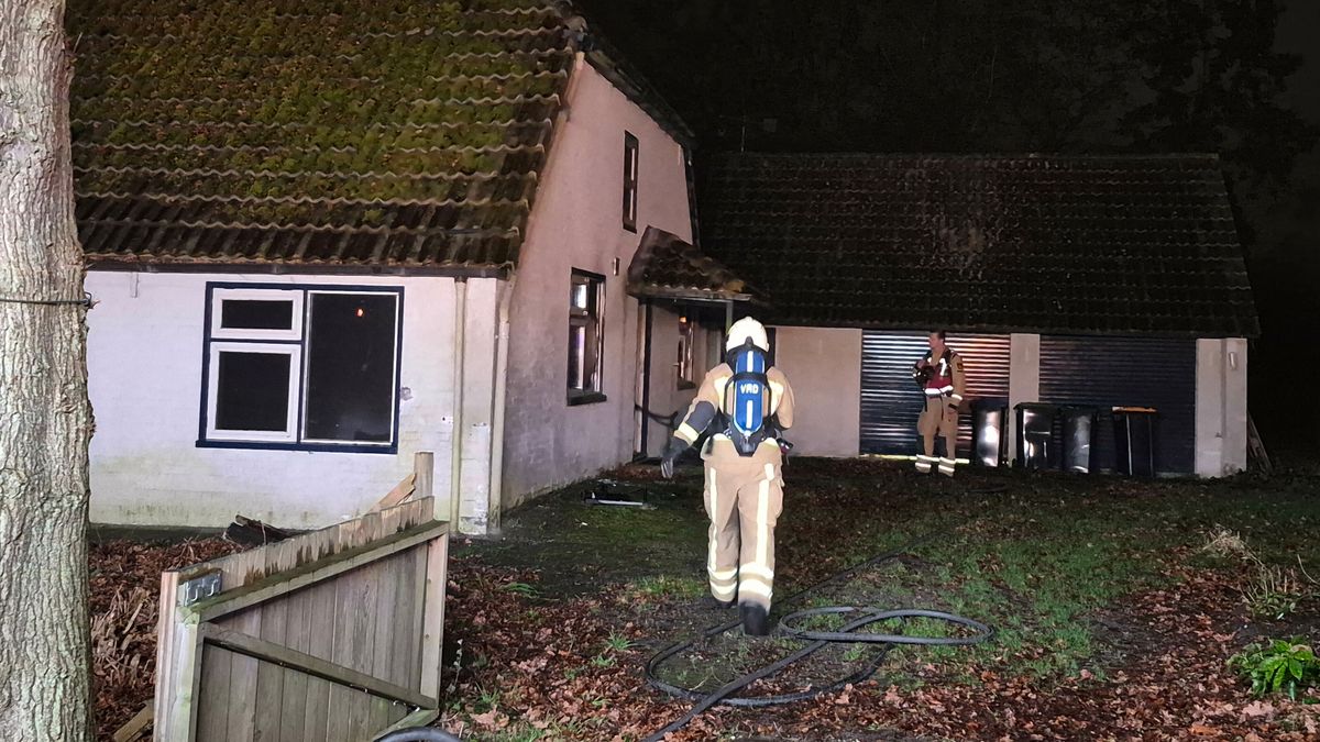 Brand in leegstaand pand aan de Graswijk in Assen